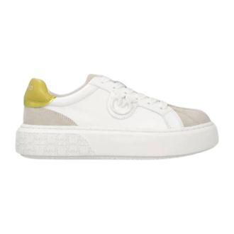 Pinko Yoko 13 Trainers - female - PINKO - Sneakers - White - 7 UK - Shoes