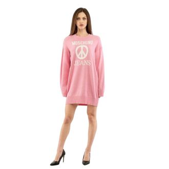 Moschino Kleedjes, Dames, Roze, S, Jurk