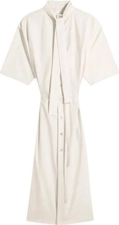 Christophe Lemaire Reversible Tube Dress - Dames - Shirt Kleedjes - Beige - S - Kleedjes