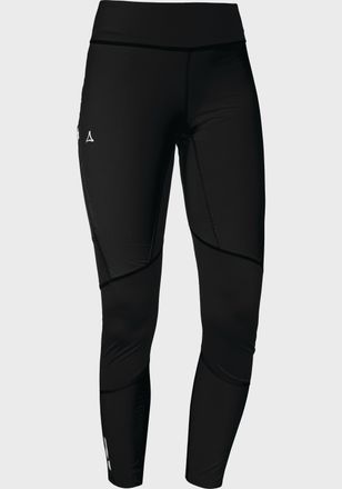 Sch&ouml;ffel Outdoorhose SCH&Ouml;FFEL Tight Hestad L, Damen, Gr. 44, Normalgr&ouml;ssen, schwarz (9990, schwarz), Oberstoff : 78% Nylon 22% Elasthan Oberstoff Einsatz: 85% 