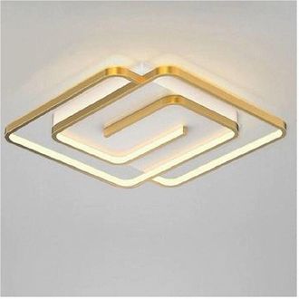 Trade Shop Trade Shop - Copy Of Lampadario A Sospensione Led 48w Esagonale Effetto Cristallo Moderno Bianco 31838