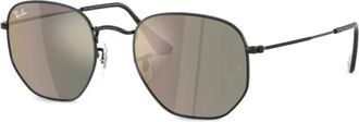 Ray-Ban Hexagonale Zonnebril - unisex - Zonnebrillen - Zwart - 51 MM - Accessoires