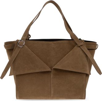 Coperni Suede Belt Cabas Tas - Dames - Shoppers - Bruin - ONE Size - Leer - Tassen