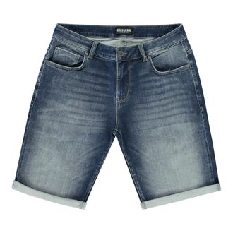 Cars Jeans Jeansshorts CARS JEANS CALIFORNIA Den, Herren, Gr. XXL, N-Gr, blau (schwarz used), Web, Obermaterial: 79% Baumwolle, 20% Polyester, 1% Elasthan, Abrie