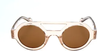 adidas Unisex Transparent Round Sunglasses AOG001-CK4151