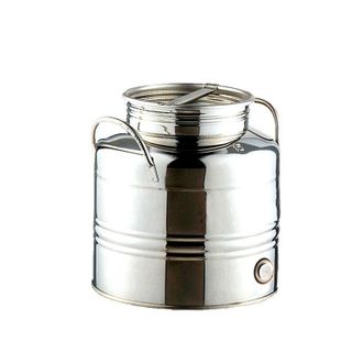 OEM Cilindro De Alimentos De Acero Inoxidable Atornillado Bajo L 10 Mil&aacute;n