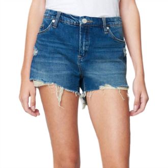 Blank NYC Shake It Out Mid Rise Short In Blue