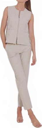 Anatomie Adley Vest In Champagne