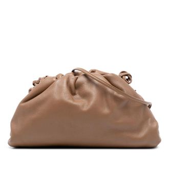 Bottega Veneta Pre-owned Bottega Veneta Lambskin The Mini Pouch Crossbody B08625985Z