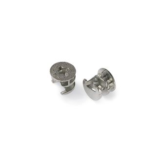 OEM Caja De: 2500 Uds. Excentrica Minifix D-15 Niquel Espesor 16 Mm