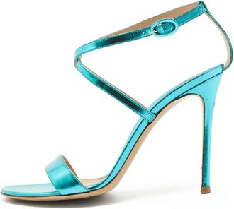Gianvito Rossi Sandali in pelle 110mm Pre-owned - Blu