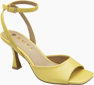 Ravel Womens Holms Womens Sandals - Yellow - Size: 5