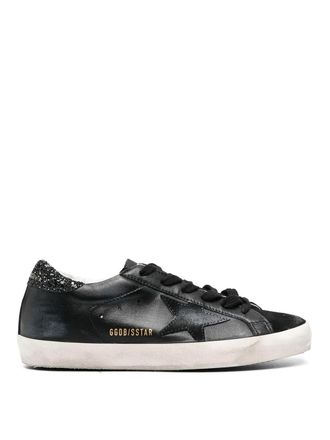 Golden Goose Golden Goose Superstar Sneakers Glitter Black