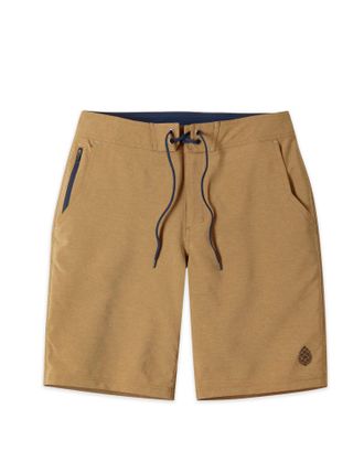 Stio | Mens CFS Board Short - 10.5, Size 30 in Mudslide Heather
