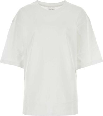 Isabel Marant White cotton Guizy t-shirt