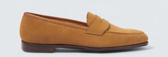 George Cleverley Bradley II suede loafers