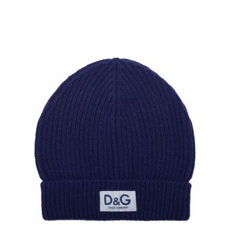 Dolce & Gabbana Beanies - Heren - Accessoires - Blauw - Maat: ONE Size