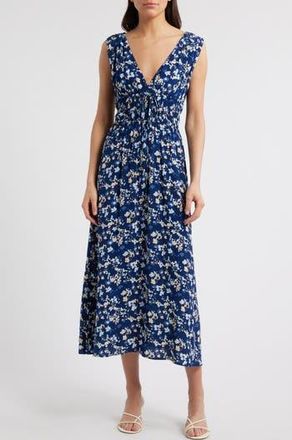 Rails Lilith Floral Dress in Navy Flora at Nordstrom Rack, Size Large