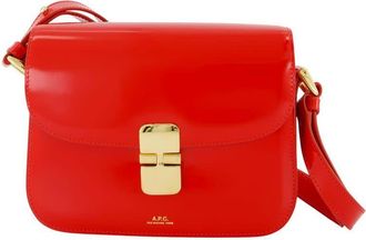 A.P.C. Grace Shoulder Bag Red
