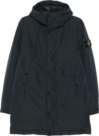 Stone Island Micro Reps Parka - Heren - Mantels - Blauw - Maat: M Nylon