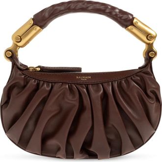 Balmain Handbags, female, Brown, Size: ONE SIZE &Eacute;b&egrave;ne Mini Bag
