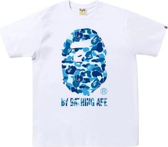 A Bathing Ape ABC Camo Tee - Heren - T-shirts - Wit - XL - Katoen - Tops