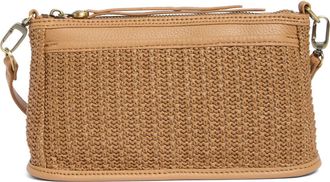 Hobo Cadence Straw Crossbody Bag in Sepia at Nordstrom Rack