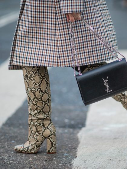 Ora che tutte abbiamo gli snake boots, possiamo copiare questi trendy look