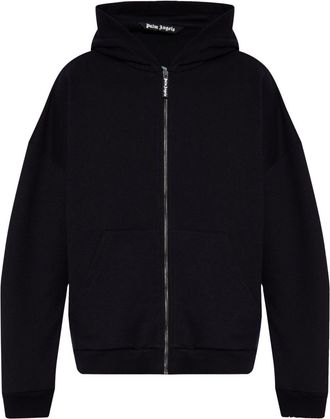 Palm Angels cotton hoodie - Black