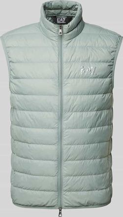 Emporio Armani Steppweste mit Stehkragen Modell TRAIN CORE in Mint, Größe XXXL