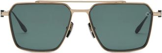 Akoni Telesto sunglasses - unisex - Titanium - One Size - Gold