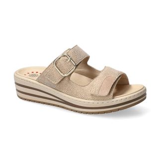 Mephisto Randya Stone - Dames - Sleehakken - Beige - 40 EU - Schoenen