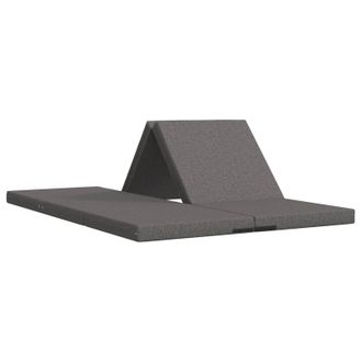 vidaXL Sof&aacute; Cama Plegable 140 X 67 X 45 Cm Gris Claro Vidaxl