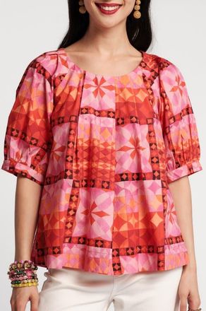 Frances Valentine Zonda Mosaic Top in Pink/multi at Nordstrom, Size X-Small