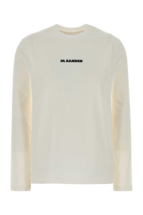 Jil Sander White Cotton T Shirt
