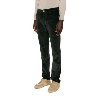 Jacob Cohen Hombre, Vaqueros, Verde, Talla: W33