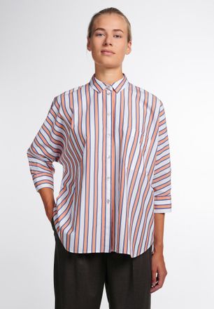 Eterna Shirtbluse ETERNA OVERSIZE FIT, Damen, Gr. 40, rot (apricot), 100% Baumwolle, normal, Blusen Shirtbluse, EASY IRON (b&uuml;gelleicht)