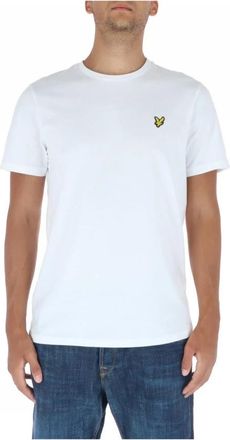 Lyle & Scott Classic Fit TShirt - Heren - T-shirts - Wit - 2XL - Katoen - Tops