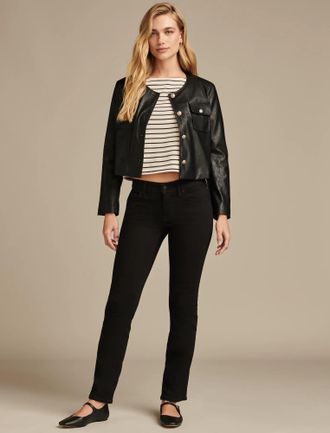 Lucky Brand Womens Mid Rise Sweet Straight