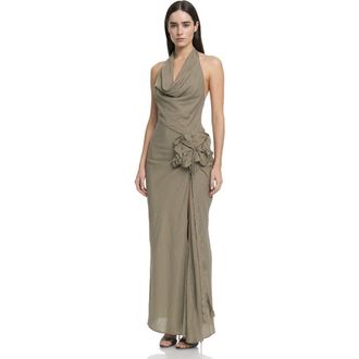 Mother of All Patsy Maxi Dress in Olive Green at Nordstrom, Size X-Small