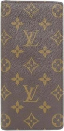 Louis Vuitton Pre-owned Wallets, male, Brown, Size: ONE SIZE Pre-owned Long wallet (bi-fold)