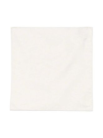 BOSS pattern-jacquard tie set - men - Polyester/Silk/Polyester - One Size - Neutrals