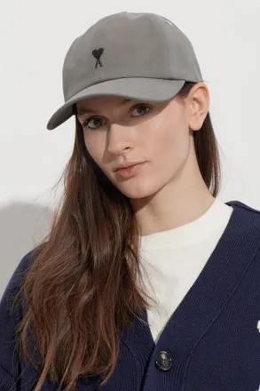 Ami Baseball Cap, Unisex, Grey