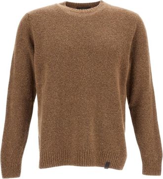 Zanone Brown Crew Neck Sweater
