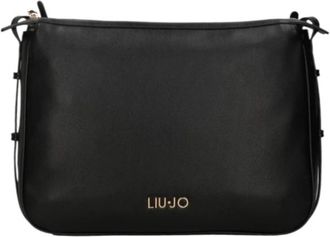 Liu Jo Arezu Crossbody Bag - Dames - Schoudertassen - Zwart - ONE Size - Polyester - Tassen