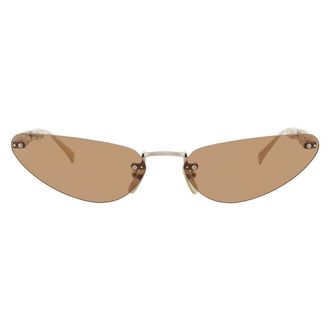 Gucci Brown Cat Eye Ladies Sunglasses GG1920S 003 63