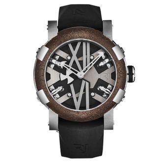 RJ Watches Steampunk Automatic Black Dial Mens Watch RJ.ST.AU.101.10