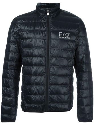 Emporio Armani zip up jacket - Zwart