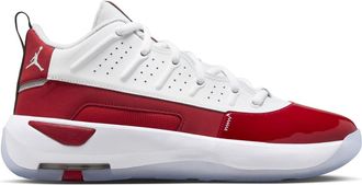 Nike Jordan Mens Air Max Aura 7 Shoes in.White/Red