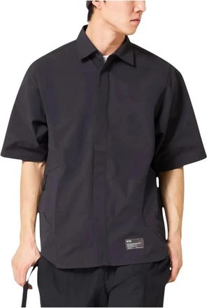 Oakley Fgl Fuel SS Shirts 6.0 - Heren - Korte mouwen Overhemden - Zwart - L - Katoen - Overhemden